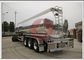 Dot Standard  Mobile Fuel Trailers Mirror Surface Aluminum Alloy Tank Body