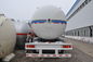 White Color Pressure Vessel LPG Tank Trailer , Stainless Steel Lpg Tank